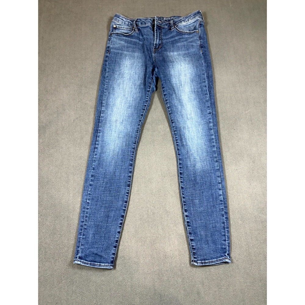 Articles of Society Jeans Womens 29 Blue Denim Medium Wash Skinny Leg Streetwear